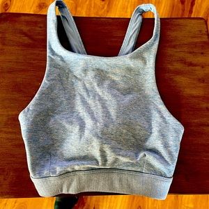 ALO Yoga Workout Top Blue Size Small S
